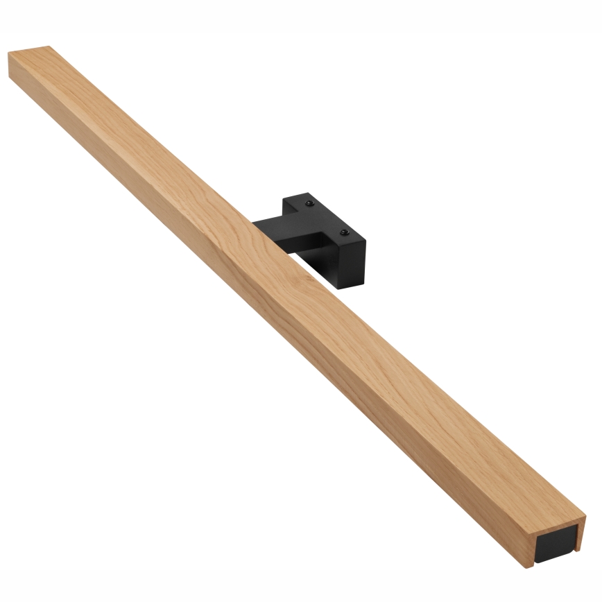 Brilagi - LED Лампа за огледало в баня WOODY MIRROR LED/15W/230V 90 см IP44 дъб/черен