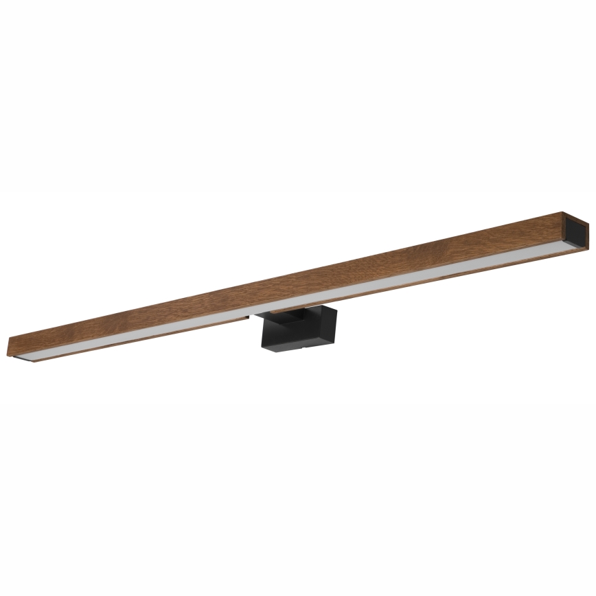 Brilagi - LED Лампа за огледало в баня WOODY MIRROR LED/15W/230V 90 см IP44 дъб череша/черен