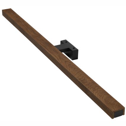 Brilagi - LED Лампа за огледало в баня WOODY MIRROR LED/15W/230V 90 см IP44 дъб череша/черен