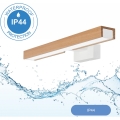 Brilagi - LED Лампа за огледало в баня WOODY MIRROR LED/8W/230V 40 см IP44 дъб/бял