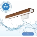 Brilagi - LED Лампа за огледало в баня WOODY MIRROR LED/8W/230V 40 см IP44 дъб череша/бял