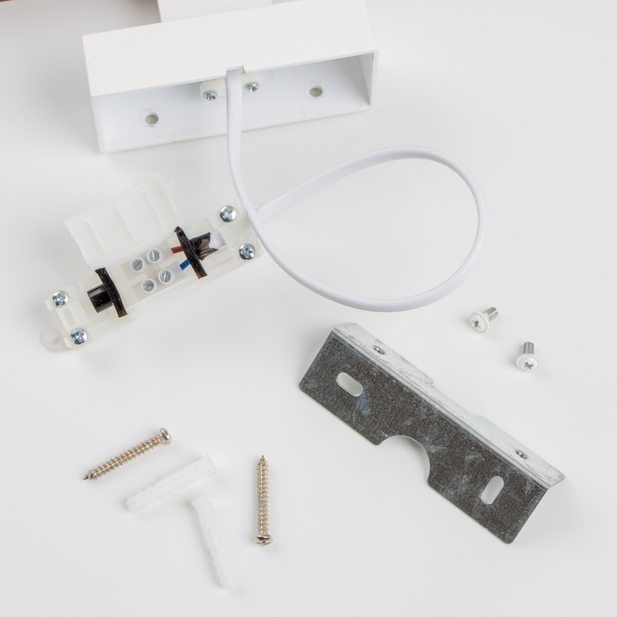 Brilagi - LED Лампа за огледало в баня WOODY MIRROR LED/8W/230V 40 см IP44 дъб орех/бял
