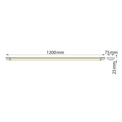 Brilagi - LED Лампа за под кухненски шкаф LUMA LED/32W/230V 120 см