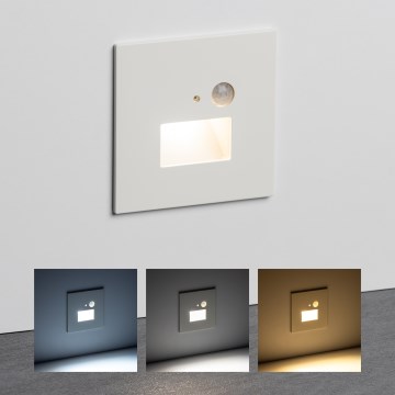 Brilagi - LED Лампа за стълбище със сензор за движение JACK LED/1,5W/230V 3000K/4000K/6500K бял