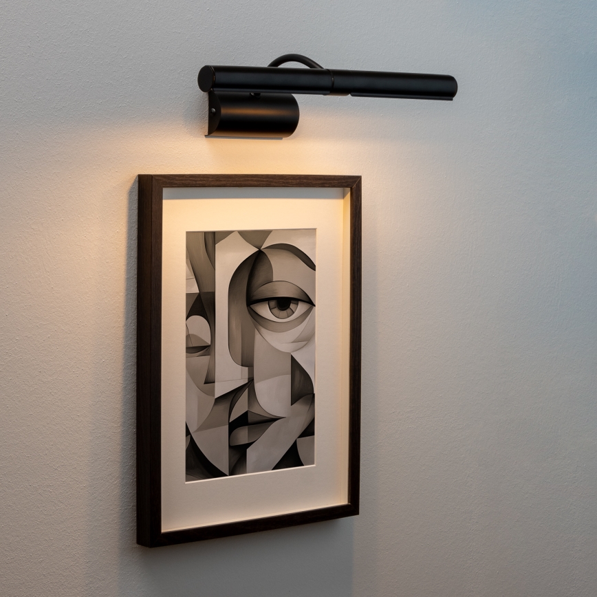 Brilagi - LED Лампа за картина DANAE 2xE14/4W/230V 3000K черен