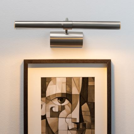 Brilagi - LED Лампа за картина DANAE 2xE14/4W/230V 3000K матов хром