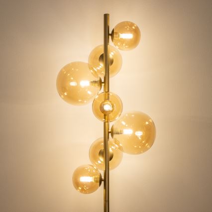 BRILAGI - LED Лампион MILLA 7xG9/3W/230V златист