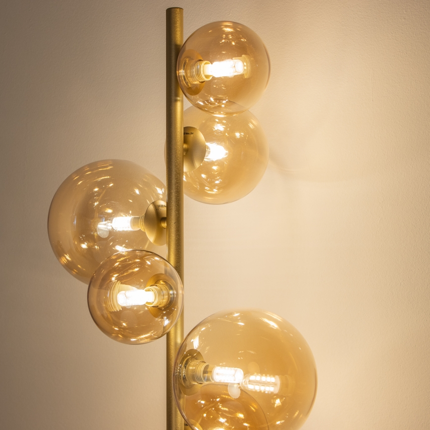 BRILAGI - LED Лампион MILLA 7xG9/3W/230V златист