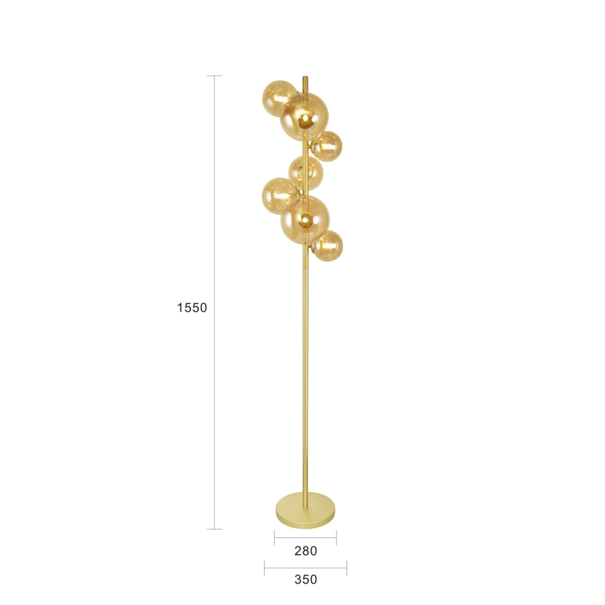 Brilagi - LED Лампион MILLA 7xG9/3W/230V златист