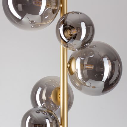 BRILAGI - LED Лампион MILLA 7xG9/3W/230V златист/опушен