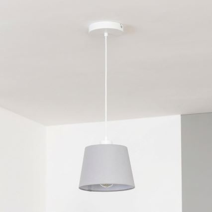 Brilagi - LED люстра на кабел CERIA 1xE27/40W/230V пр. 20,5 см сива