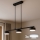Brilagi - LED люстра на кабел MONO 3xGX53/30W/230V черна