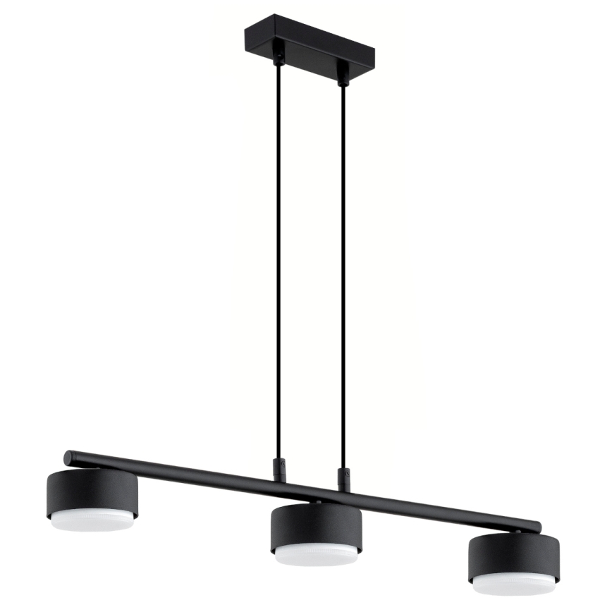 Brilagi - LED люстра на кабел MONO 3xGX53/30W/230V черна