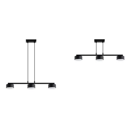 Brilagi - LED люстра на кабел MONO 3xGX53/30W/230V черна