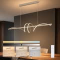 BRILAGI - LED люстра на кабел със възможност за димиране SIGNATURE LED/50W/230V 3000-6000K 120 cm бежова + дистанционно управление