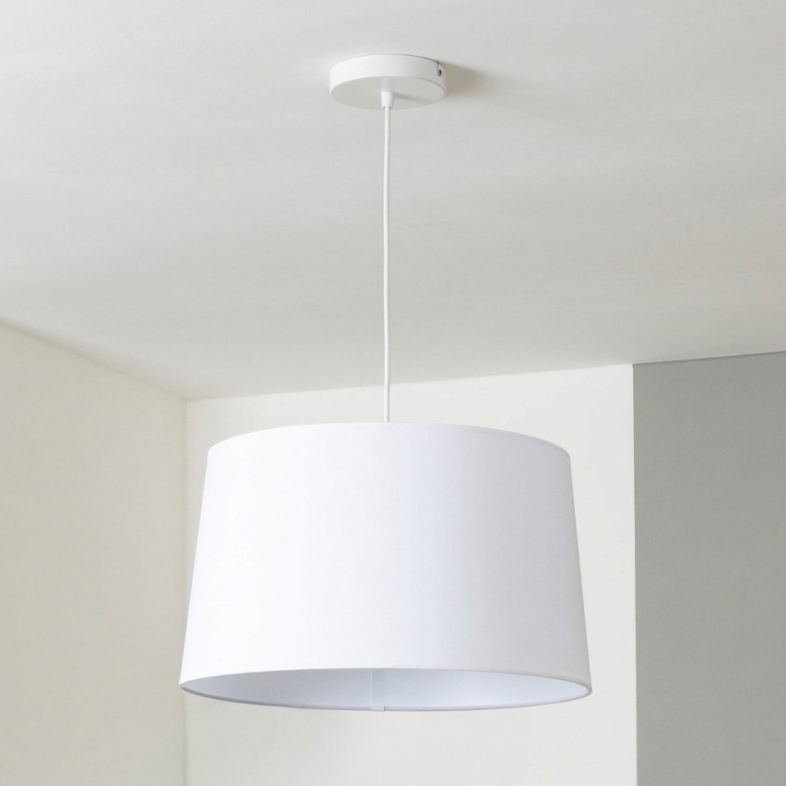 Brilagi - LED лустра на кабел CERIA 1xE27/40W/230V Ø 45 см бяла