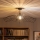 Brilagi - LED монтиран полилей CERIA WIRE 1xE27/60W/230V Ø 80 см черен