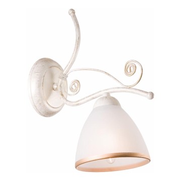 Brilagi - LED настенна лампа ANTICO 1xE27/60W/230V 3000K бяла патина