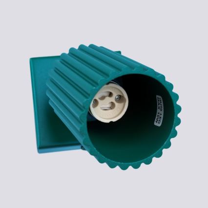 Brilagi - LED настенно насочващо осветително тяло CRESTO 1xGU10/10W/230V тюркоазено