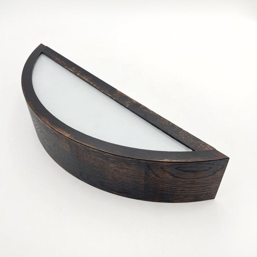 Brilagi - LED настенно осветително тяло CARVALHO SMOKEY 1xE27/60W/230V дъб