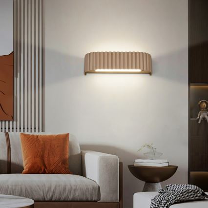 BRILAGI - LED стенен аплик FALCON MODERN LED/10W/230V 30 cm 3000/4500/6000K бежов