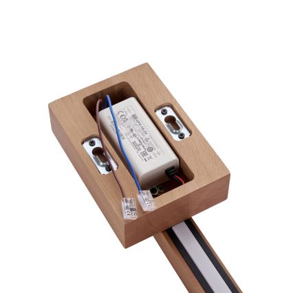 BRILAGI - LED Настенно осветително тяло GARDALINE LED/90W/230V 100 cm дъб