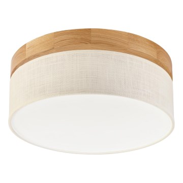 Brilagi - LED Настенно-тръбова лампа BELLADONNA LED/20W/230V диаметър 30 см крем/дъб