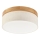 Brilagi - LED Настенно-тръбова лампа BELLADONNA LED/20W/230V диаметър 30 см крем/дъб