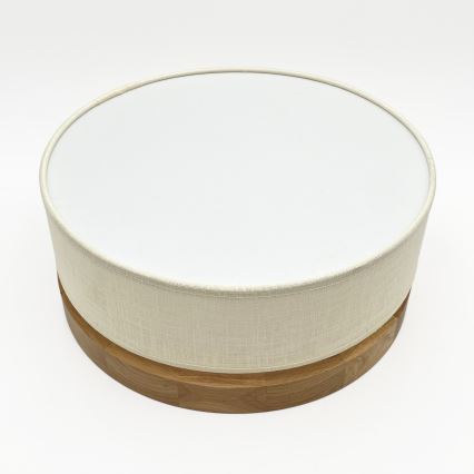 Brilagi - LED Настенно-тръбова лампа BELLADONNA LED/20W/230V диаметър 30 см крем/дъб