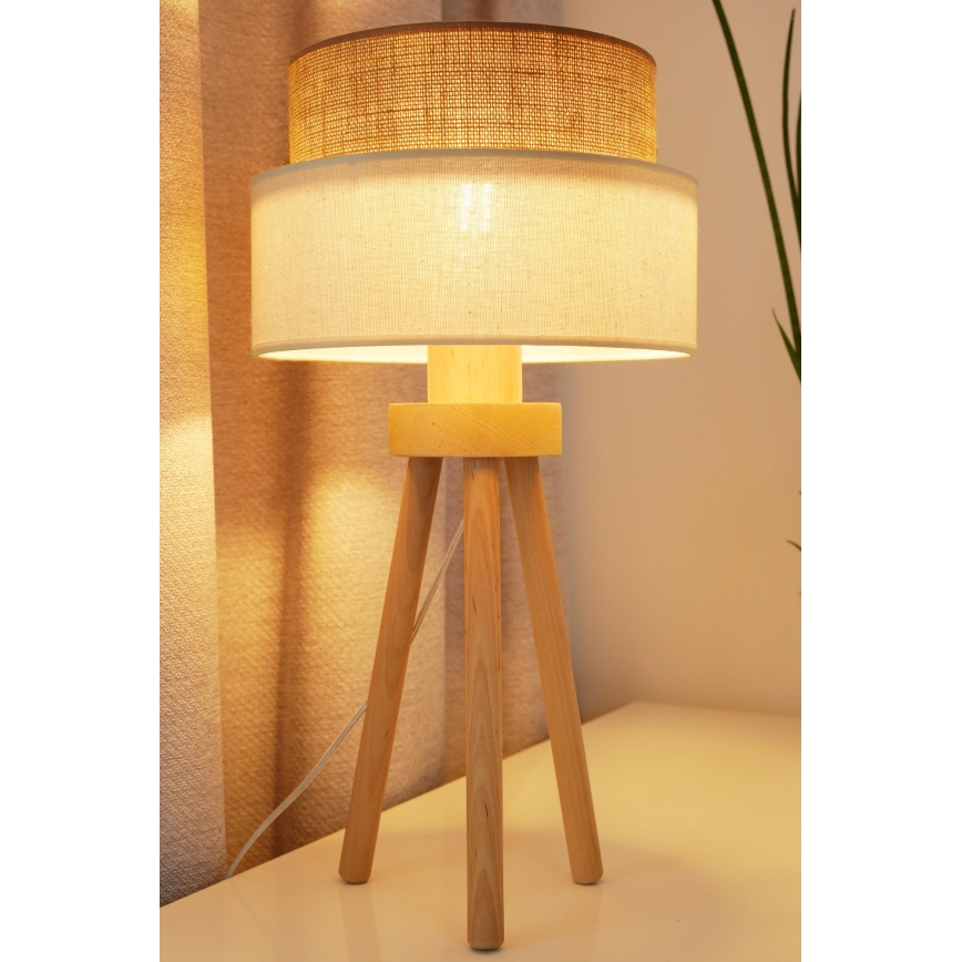 Brilagi - LED Настолна лампа BOHO STYLE 1xE27/15W/230V