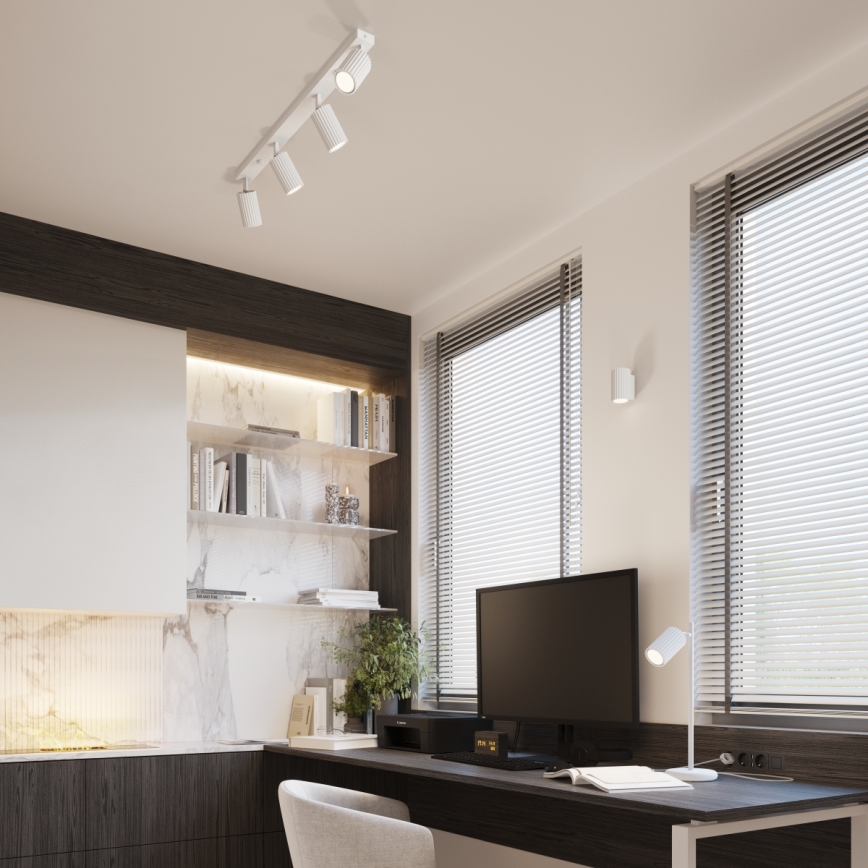 Brilagi - LED настолна лампа CRESTO 1xGU10/10W/230V бяла