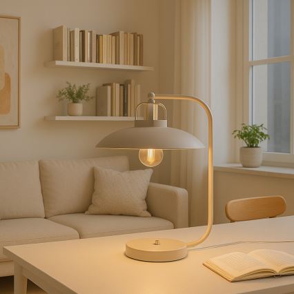 Brilagi - LED Настолна лампа FLAMENGO 1xE27/60W/230V бежов