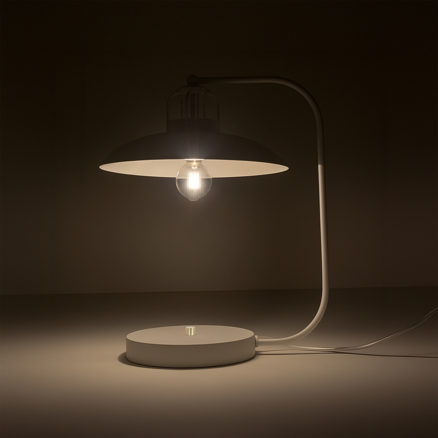 Brilagi - LED Настолна лампа FLAMENGO 1xE27/60W/230V бял