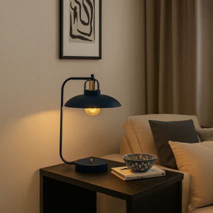 Brilagi - LED Настолна лампа FLAMENGO 1xE27/60W/230V син