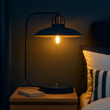 Brilagi - LED Настолна лампа FLAMENGO 1xE27/60W/230V син