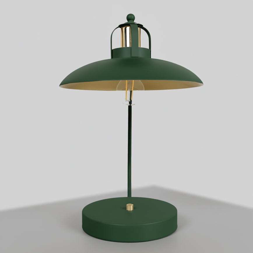 Brilagi - LED Настолна лампа FLAMENGO 1xE27/60W/230V зелен