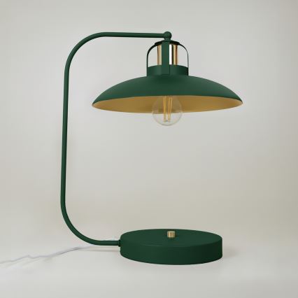 Brilagi - LED Настолна лампа FLAMENGO 1xE27/60W/230V зелен