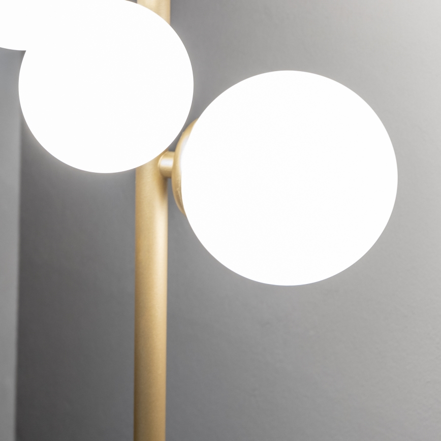 Brilagi - LED Настолна лампа MILLA 4xG9/3W/230V златист/бял