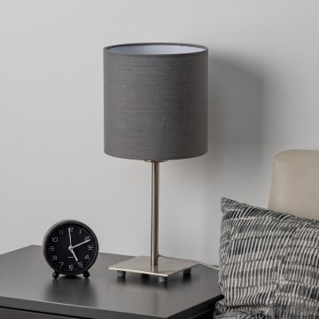 Brilagi - LED настолна лампа NUBILA 1xE27/60W/230V антрацит