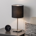 Brilagi - LED настолна лампа NUBILA 1xE27/60W/230V черна