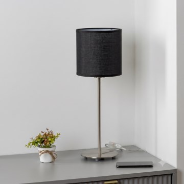 Brilagi - LED настолна лампа NUBILA 1xE27/60W/230V черна