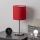 Brilagi - LED настолна лампа NUBILA 1xE27/60W/230V червена
