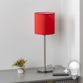 Brilagi - LED настолна лампа NUBILA 1xE27/60W/230V червена