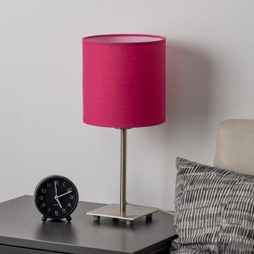 Brilagi - LED настолна лампа NUBILA 1xE27/60W/230V розова