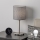Brilagi - LED настолна лампа NUBILA 1xE27/60W/230V сива