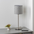 Brilagi - LED настолна лампа NUBILA 1xE27/60W/230V сива