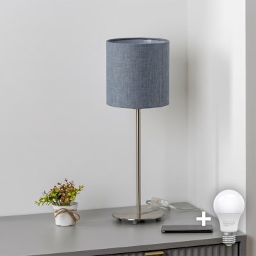 Brilagi - LED настолна лампа NUBILA 1xE27/60W/230V тъмносиня