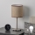 Brilagi - LED настолна лампа NUBILA 1xE27/60W/230V кафява