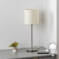 Brilagi - LED настолна лампа NUBILA 1xE27/60W/230V кремава
