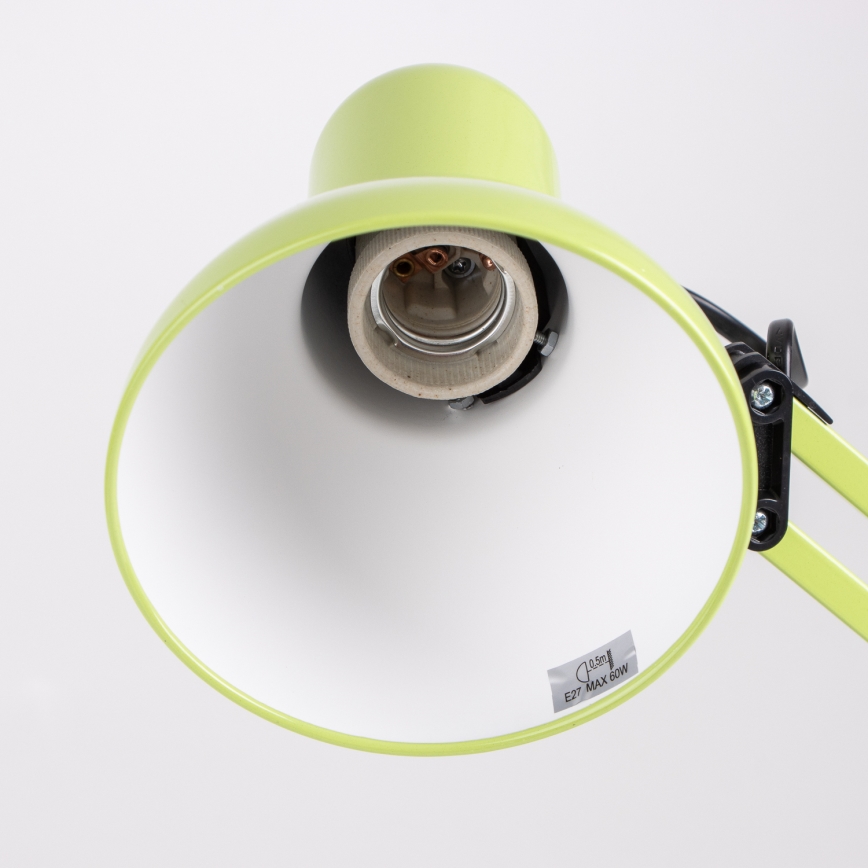 Brilagi - LED Настолна лампа ROMERO 1xE27/10W/230V зелена